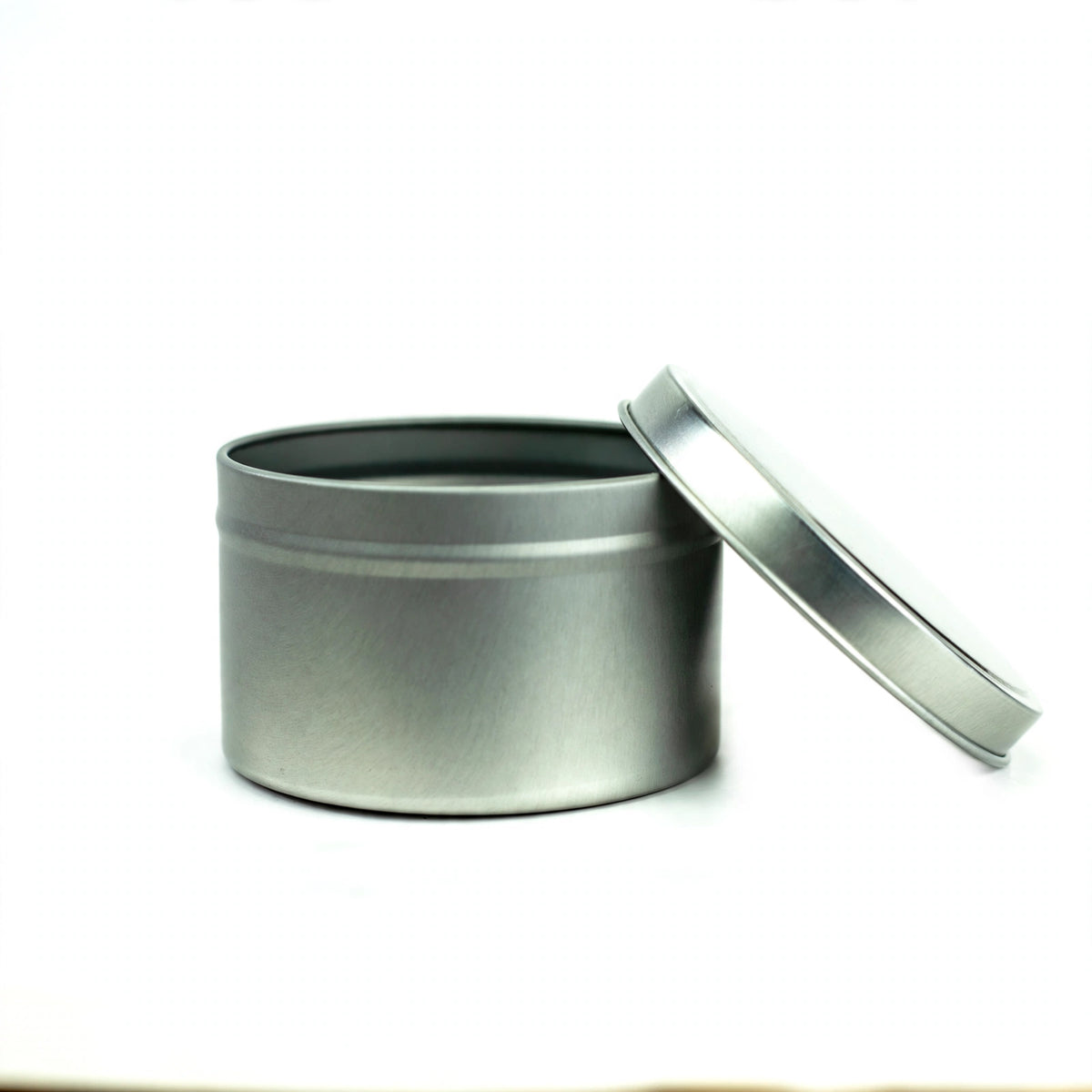 8 oz Silver Tins w/ Feet