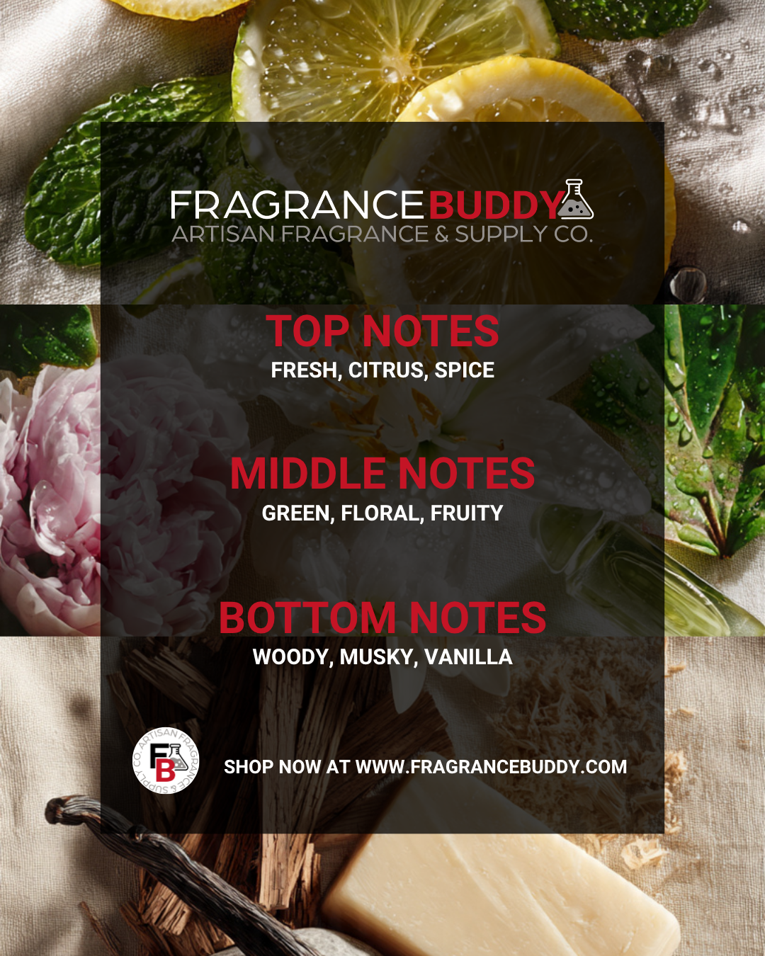 Beach Rose & Peach Peony Type Fragrance Oil