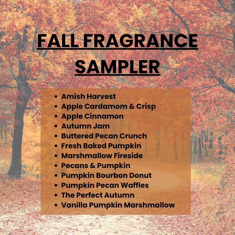 Fall Fragrance Sampler Pack (12 Ounces)