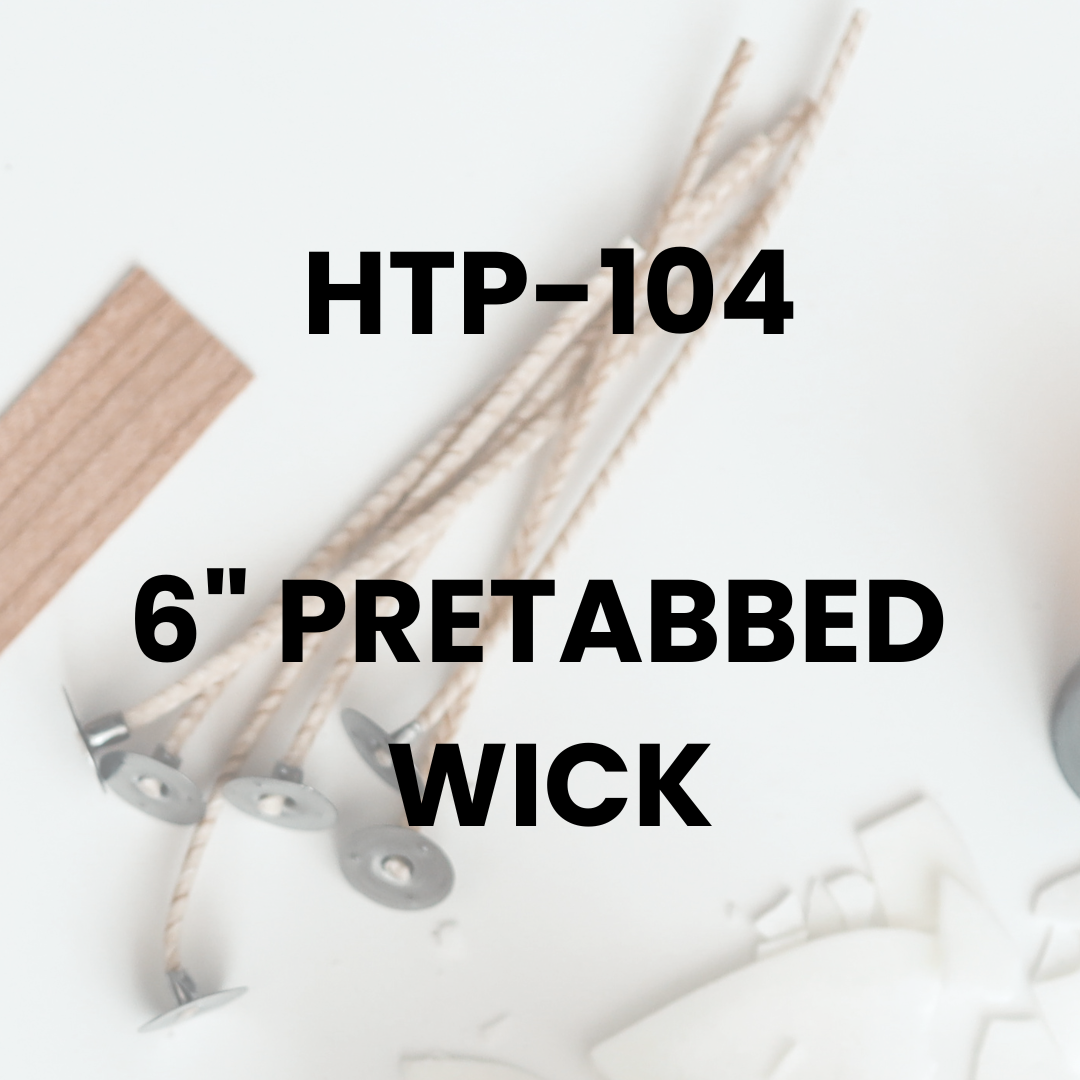 HTP 104 6" Pretabbed Wick