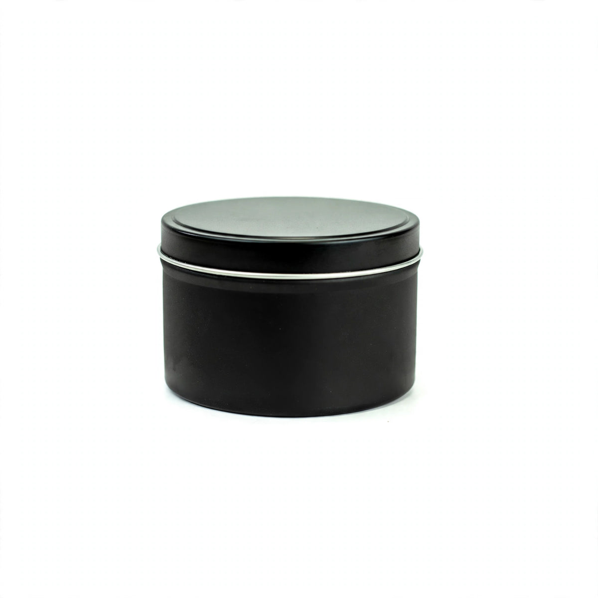 8 oz Matte Black Tins w/ Feet