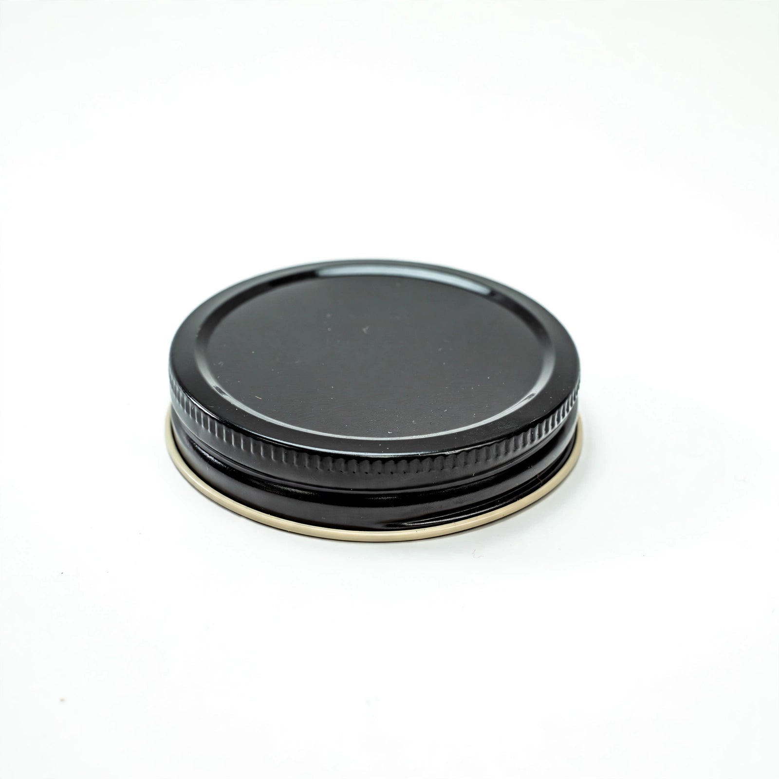 70G Black Threaded Lids with Plastisol Liner