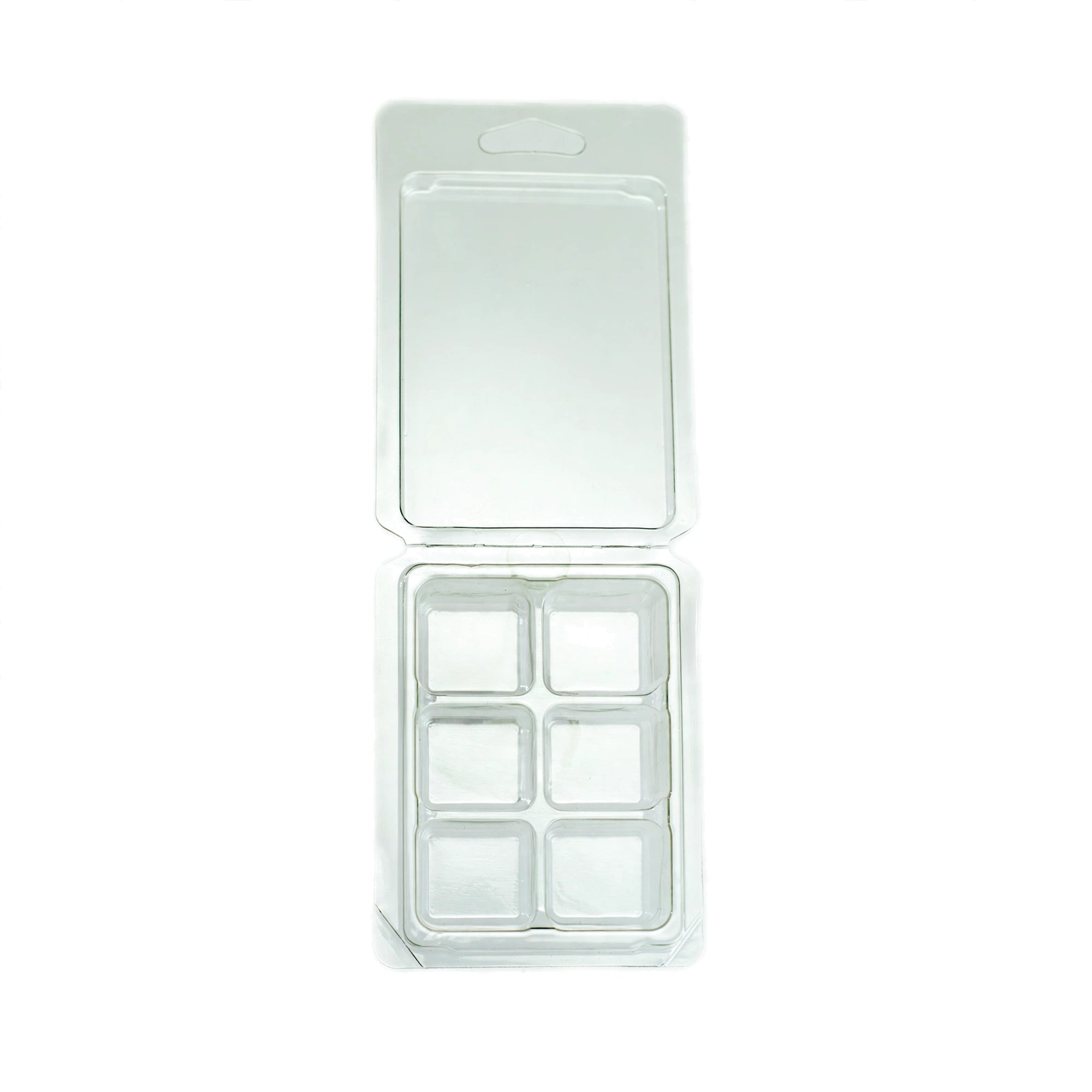 Standard 6-Cavity Wax Melt Clamshell